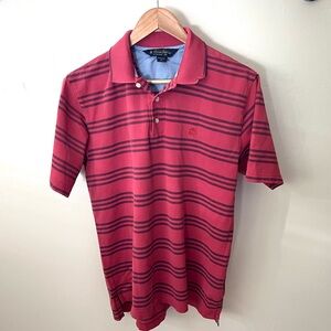 Brooks Brothers Men's Polo in Red and Black Stripes